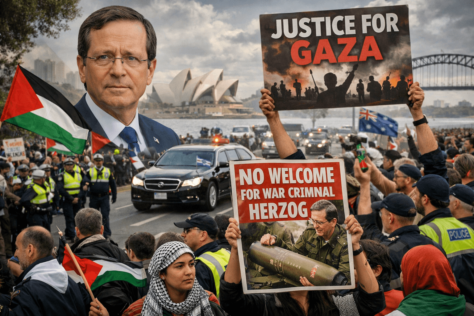 The Herzog Visit: Protest, Division, and Australia's Diplomatic Dilemma 