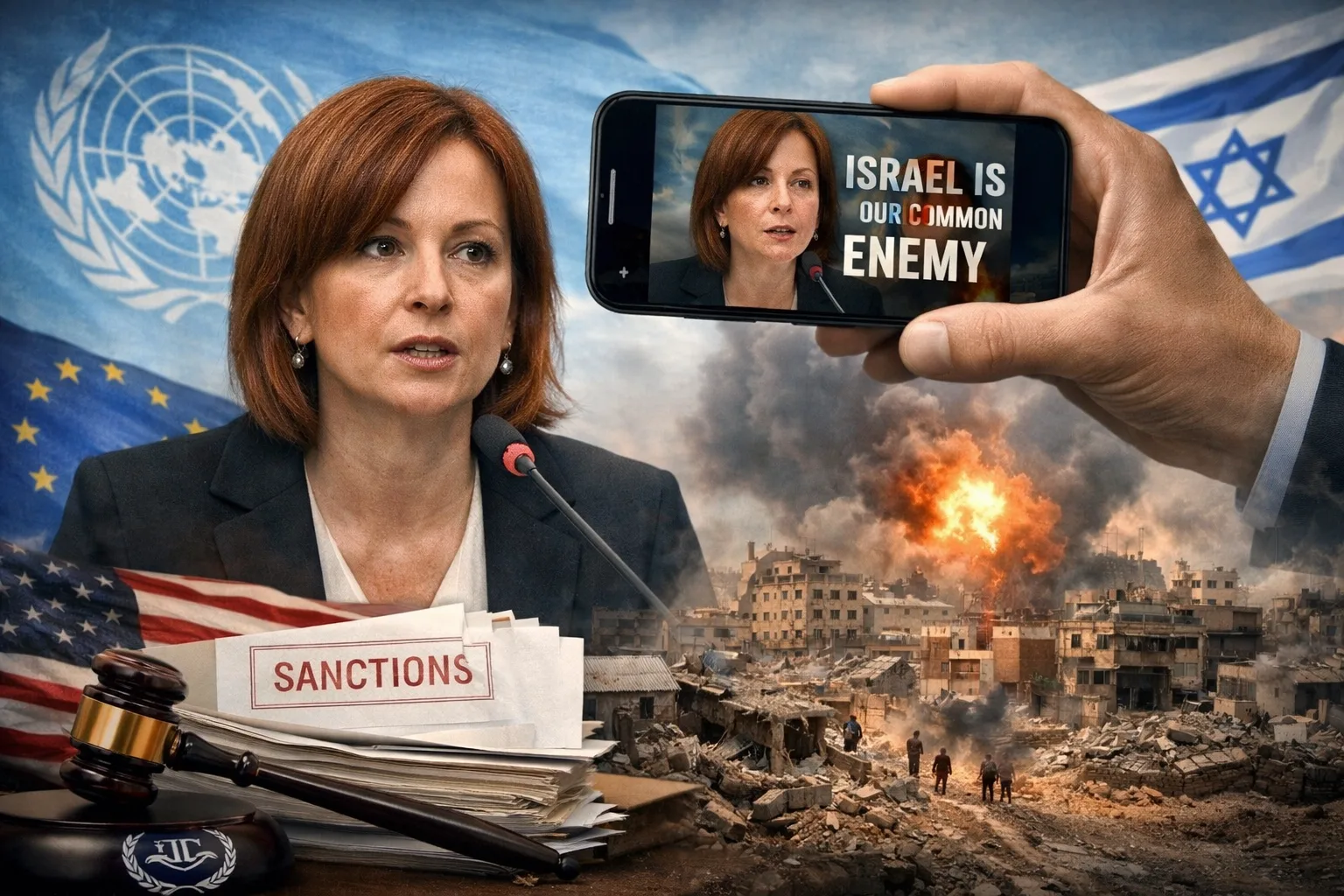 The Manufactured Outrage: How a Doctored Video Ignited a Diplomatic Firestorm Over UN Rights Expert Francesca Albanese 