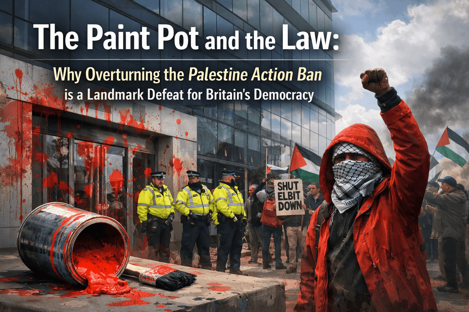 The Paint Pot and the Law: Why Overturning the Palestine Action Ban is a Landmark Defeat for Britain’s Democracy 