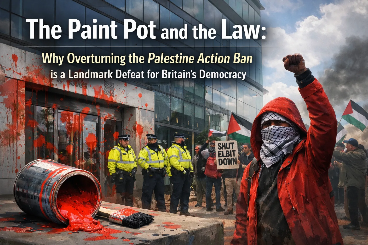 The Paint Pot and the Law: Why Overturning the Palestine Action Ban is a Landmark Defeat for Britain’s Democracy 