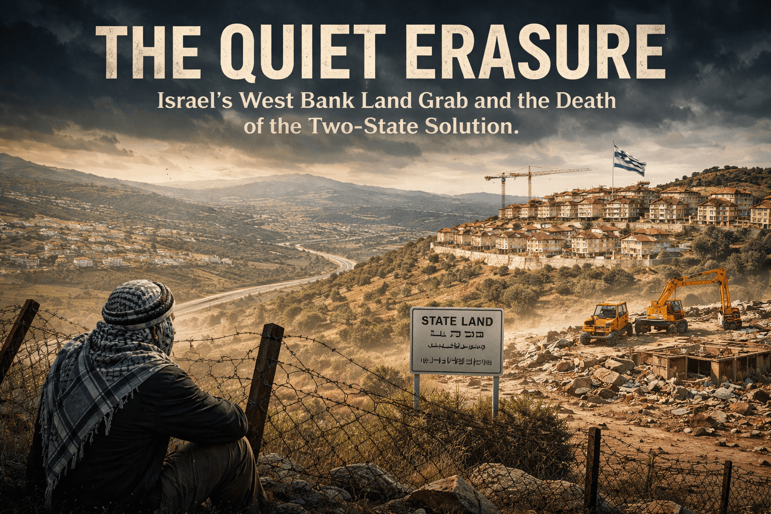 The Quiet Erasure: Israel's West Bank Land Grab and the Death of the Two-State Solution 