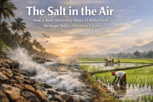 The Salt in the Air: How a New Discovery About El Niño Could Reshape India’s Monsoon Future 1 The Salt in the Air: How a New Discovery About El Niño Could Reshape India’s Monsoon Future