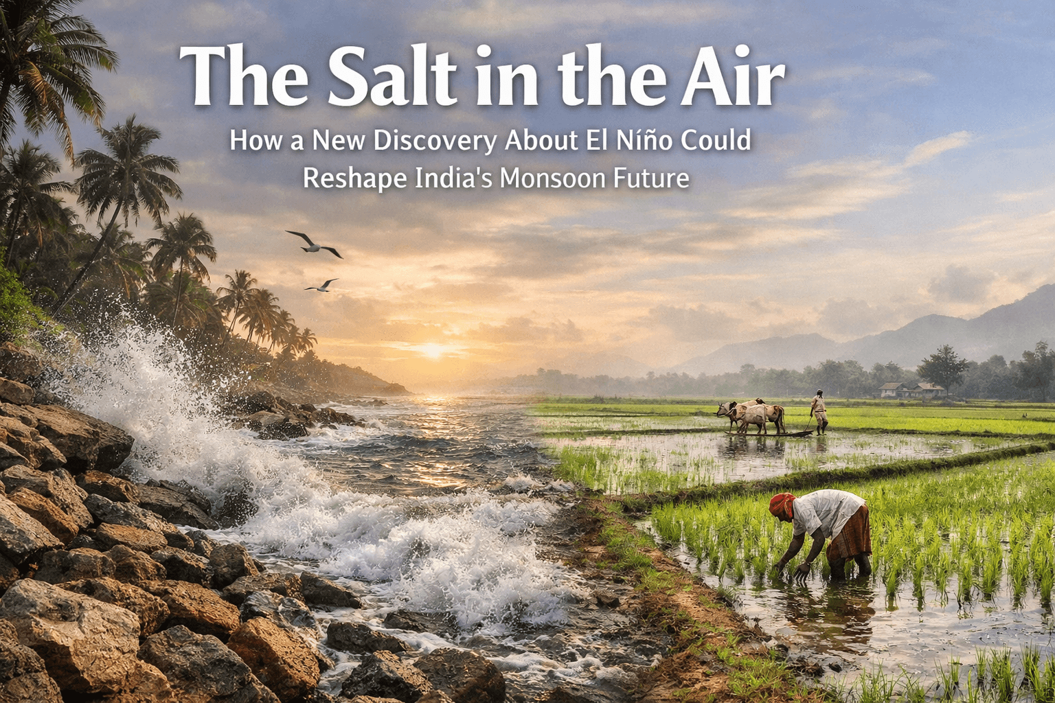 The Salt in the Air: How a New Discovery About El Niño Could Reshape India’s Monsoon Future 
