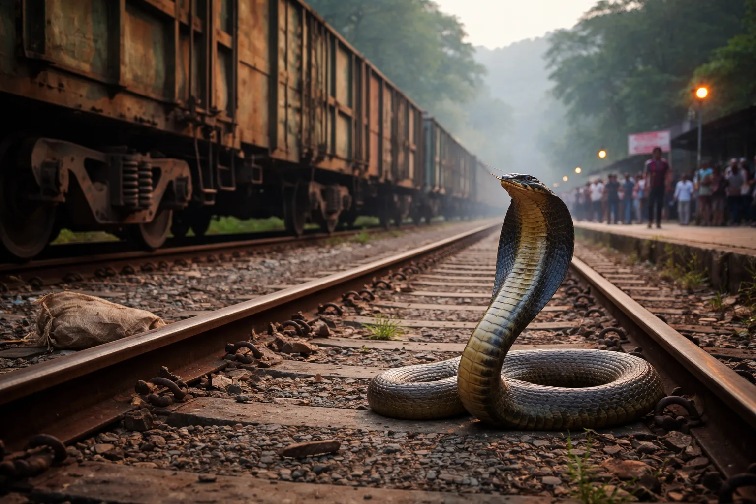 The Serpent and the Sleeper: How India’s King Cobras Became Stowaways on the Rail Network 