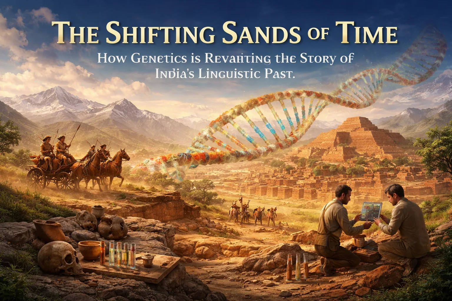 The Shifting Sands of Time: How Genetics is Rewriting the Story of India’s Linguistic Past 
