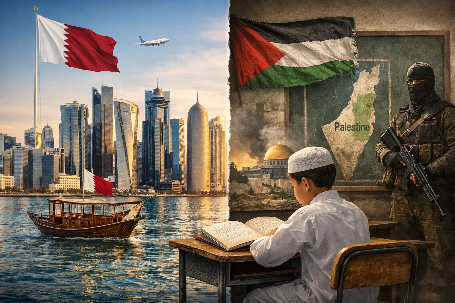 The Two Faces of Doha: How Qatar’s Schoolbooks Teach What Its Diplomats Deny