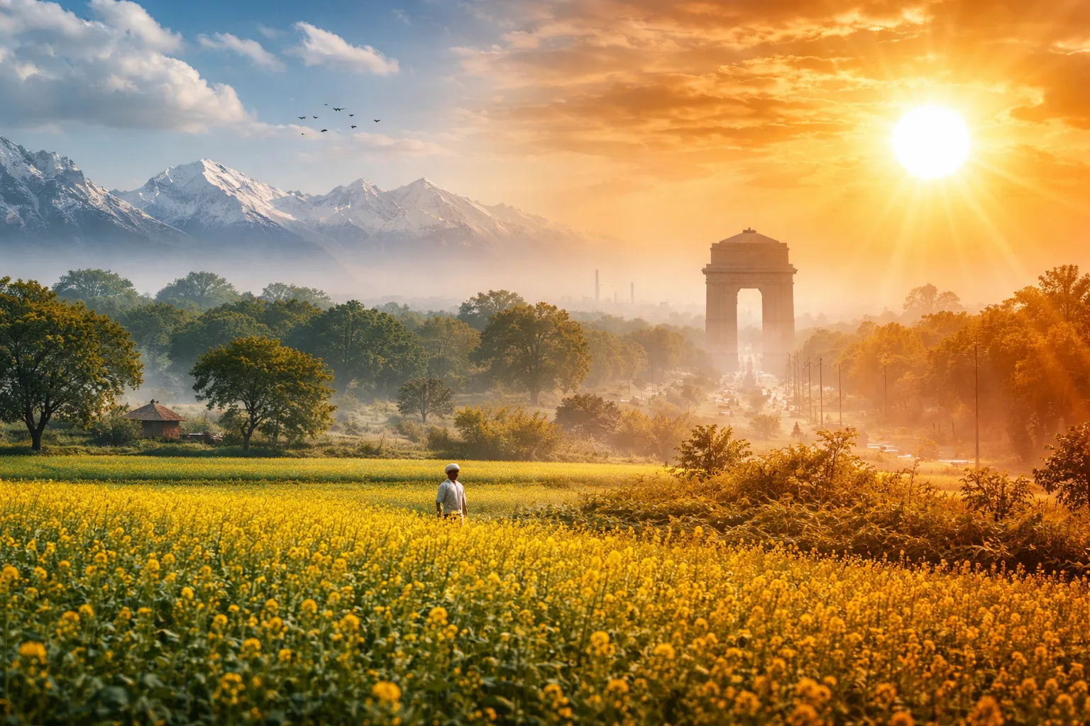 The Vanishing Spring: Is North India's Climate Skipping Straight from Winter to Summer? 