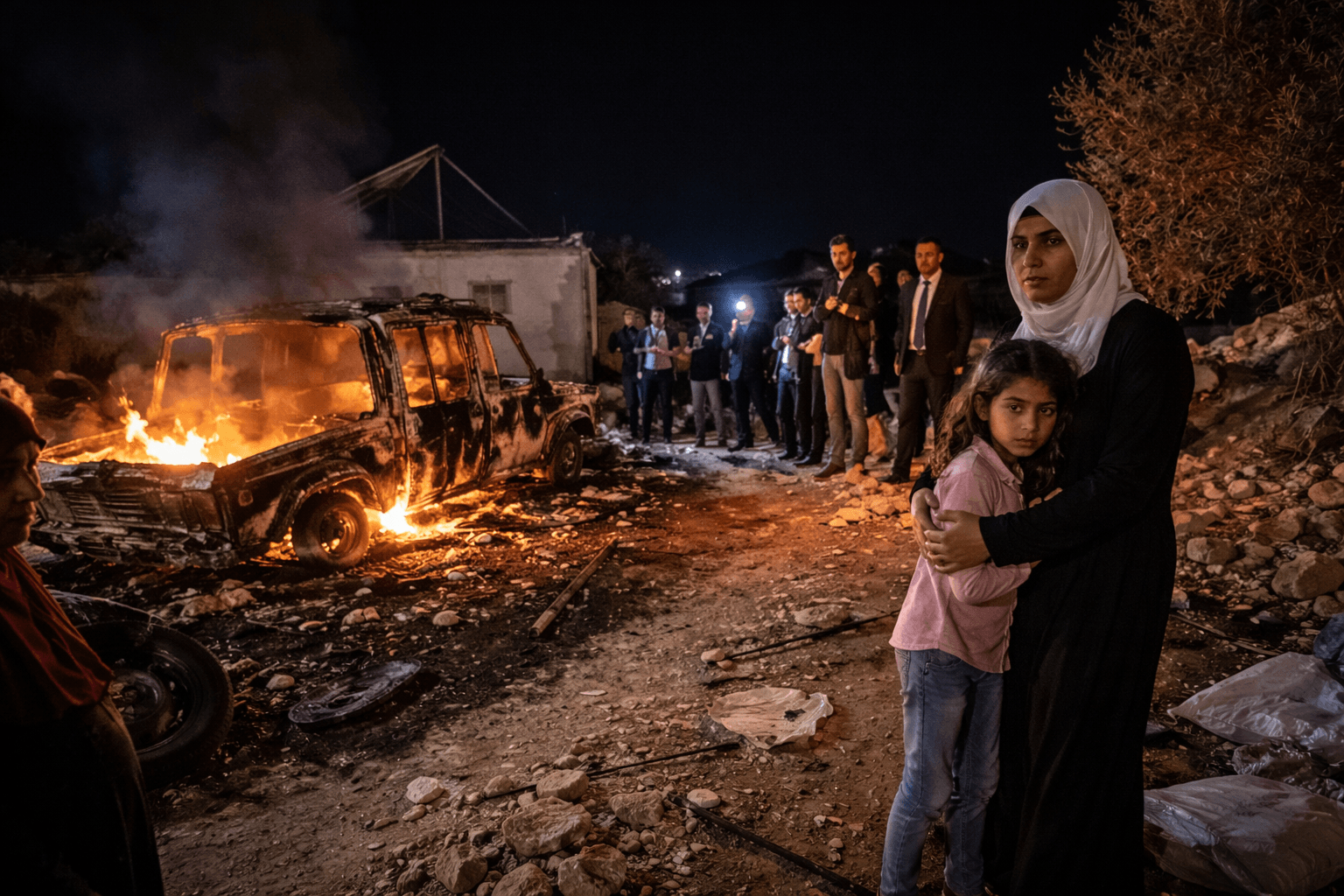 'They Frightened My Daughters': Inside the Night Armed Settlers Descended on a Palestinian Village 
