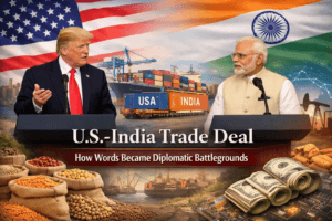 U.S.-India Trade Deal: How Words Became Diplomatic Battlegrounds 