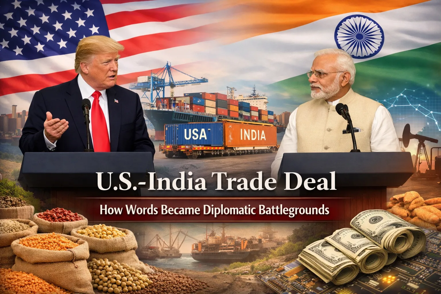 U.S.-India Trade Deal: How Words Became Diplomatic Battlegrounds 
