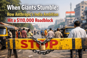 When Giants Stumble: How Anthropic's India Ambition Hit a $110,000 Roadblock