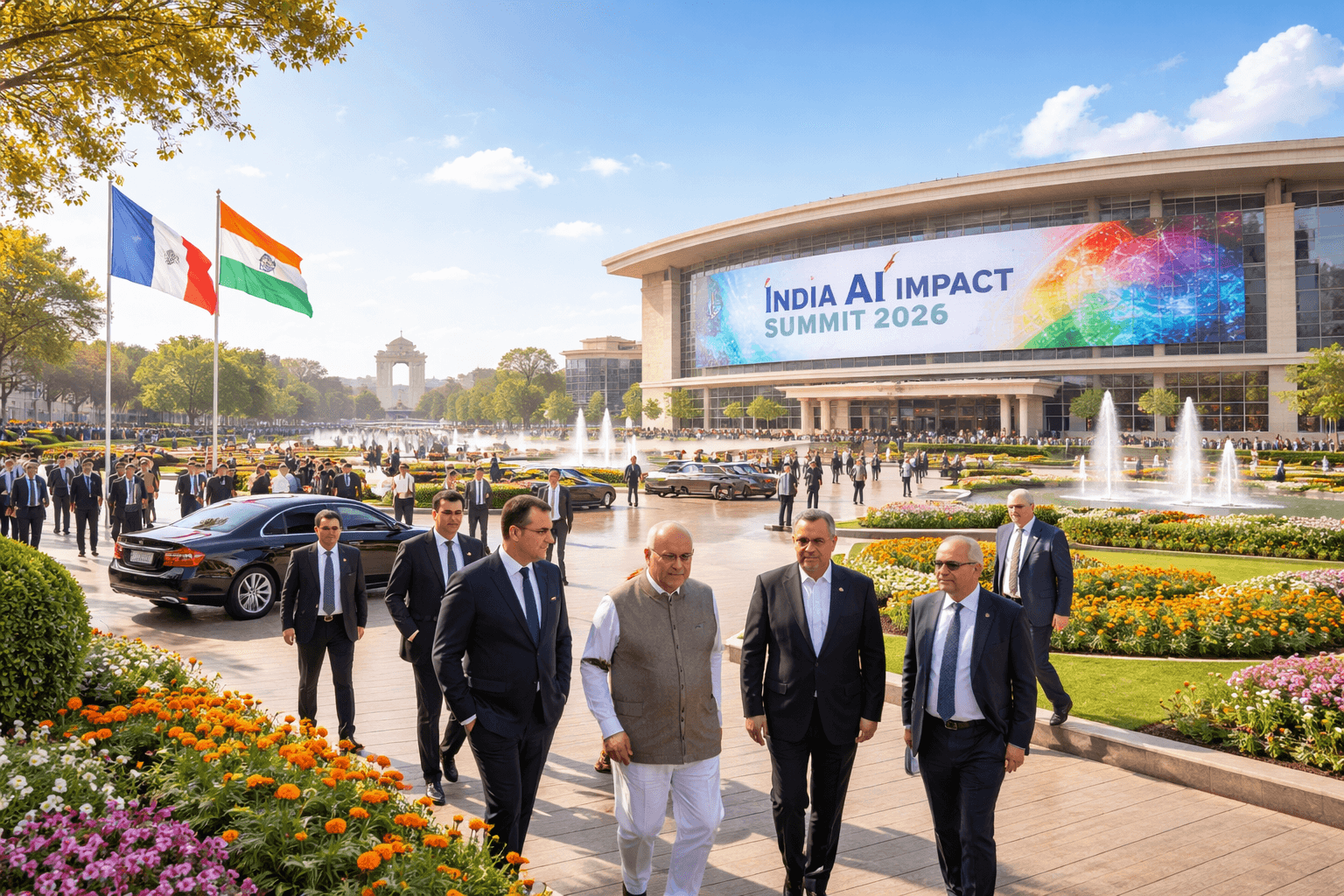 When the World Came Calling, Delhi Turned on the Charm: A City's Unusual February Warmth Welcomes the AI Summit 