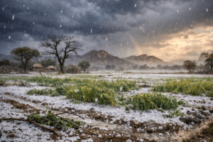 Winter's Last Roar: How a Western Disturbance Brought Hailstorms and Hope to Rajasthan 1 Winter's Last Roar: How a Western Disturbance Brought Hailstorms and Hope to Rajasthan