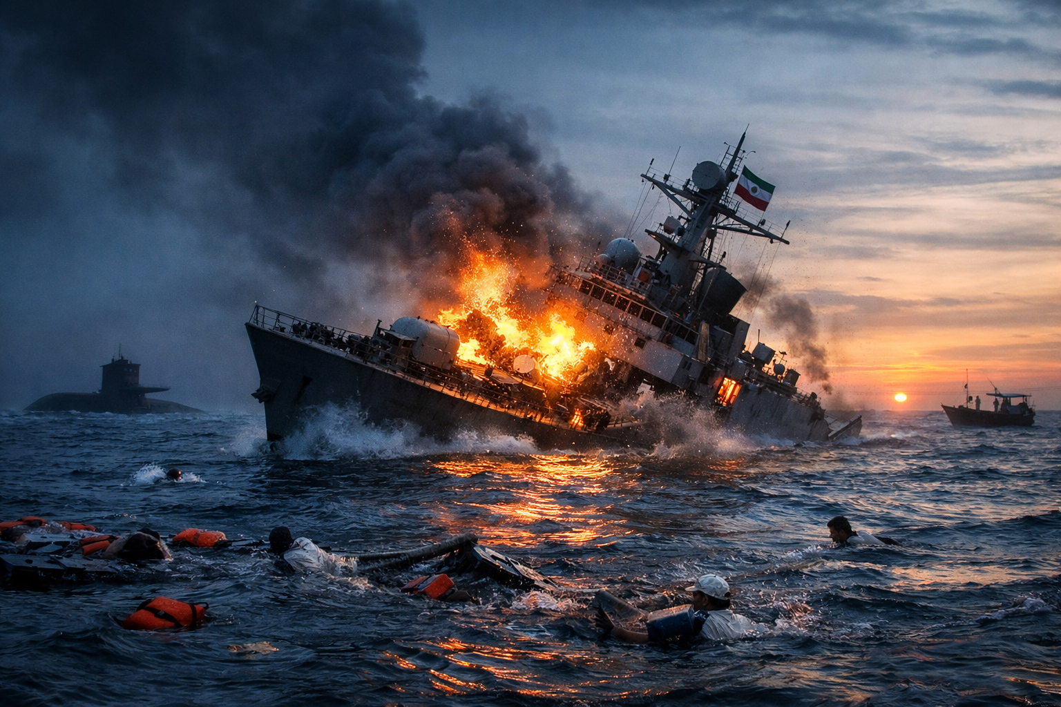 A Torpedo in the Dark: The Sinking of the IRIS Dena and the War That Reached India's Shoreline 