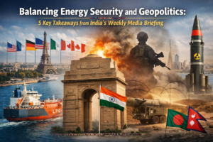Balancing Energy Security and Geopolitics: 5 Key Takeaways from India’s Weekly Media Briefing 