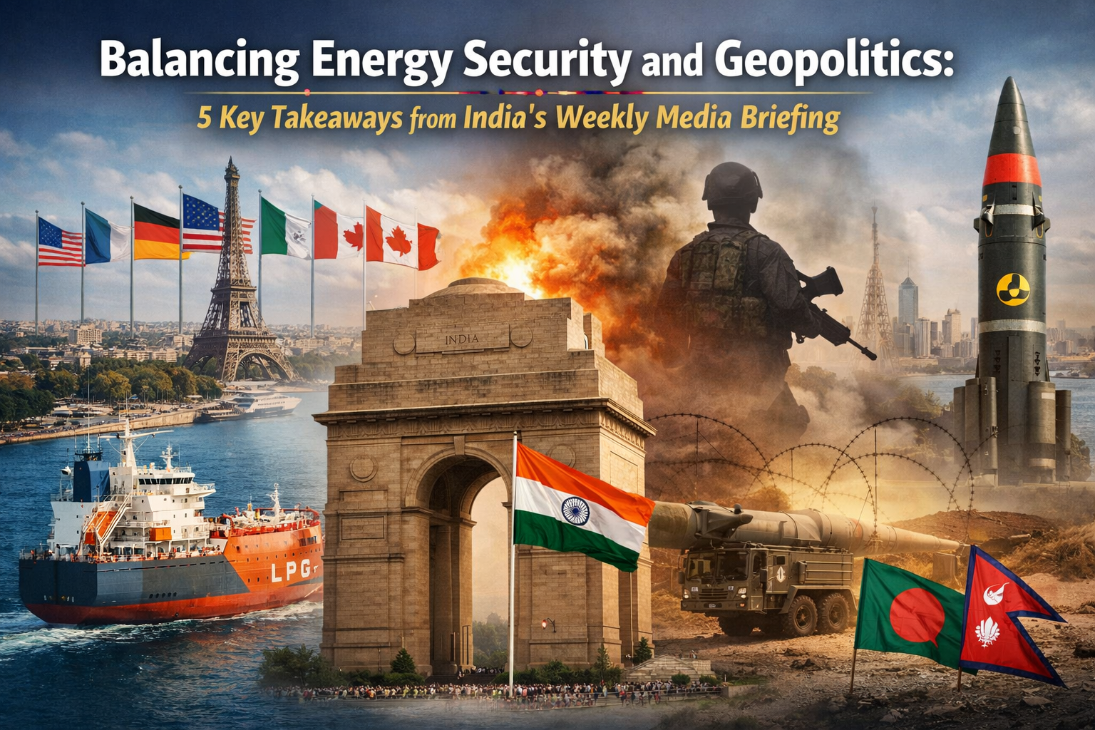 Balancing Energy Security and Geopolitics: 5 Key Takeaways from India’s Weekly Media Briefing 