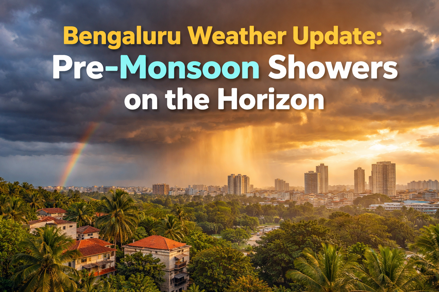 Bengaluru Weather Update: Pre-Monsoon Showers on the Horizon, But Don't Put Away Your Sunhat Just Yet 