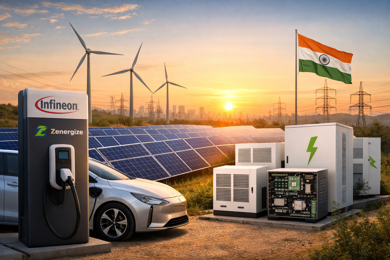 Beyond the Blueprint: How Infineon and Zenergize Are Forging the Silicon Heart of India’s Energy Transition 