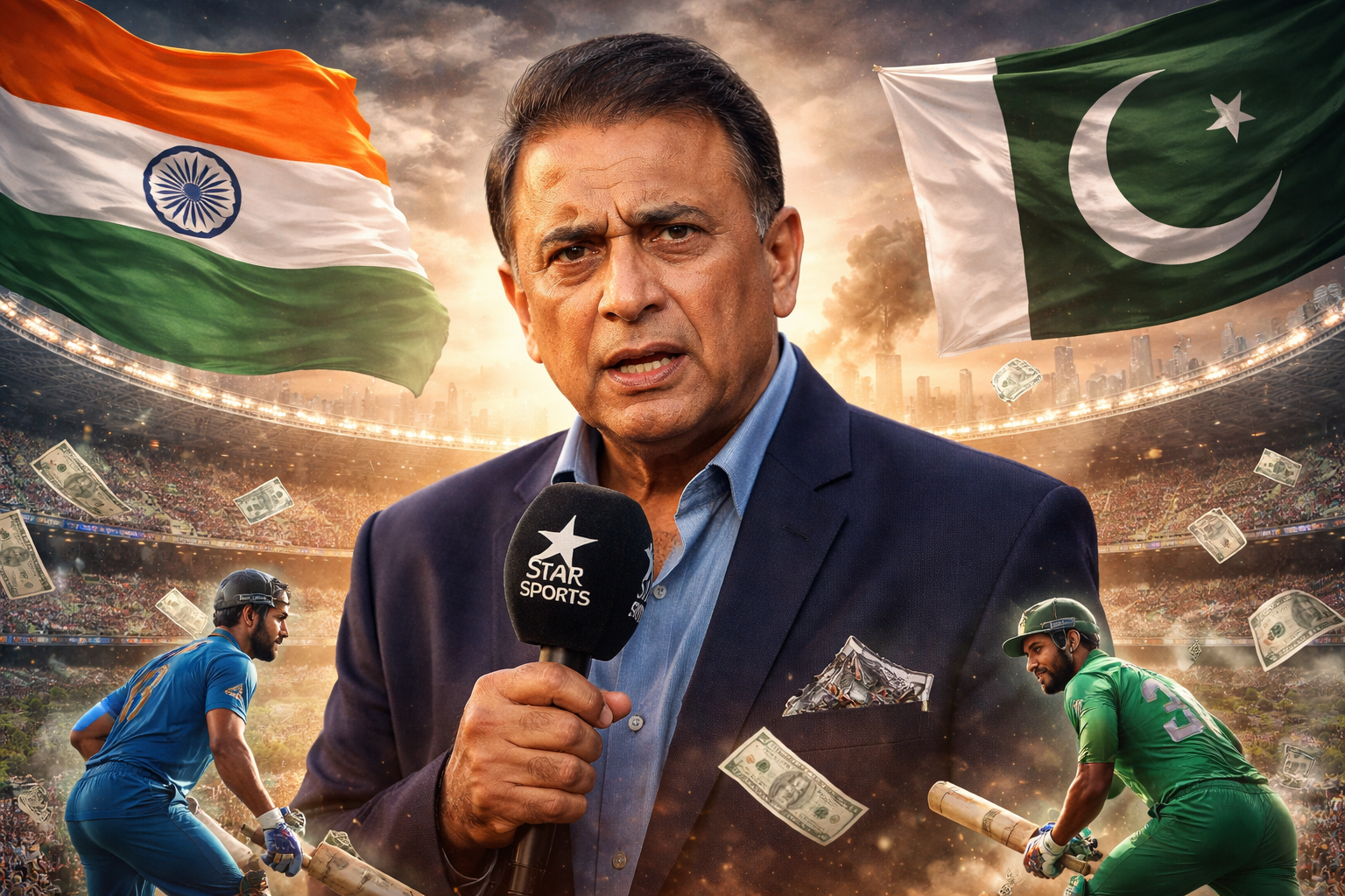 Beyond the Blunt Response: The Uncomfortable Truths in Sunil Gavaskar’s Stand on Cricket, Commerce, and Country 