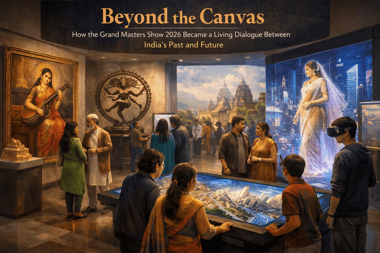 Beyond the Canvas: How the Grand Masters Show 2026 Became a Living Dialogue Between India's Past and Future 