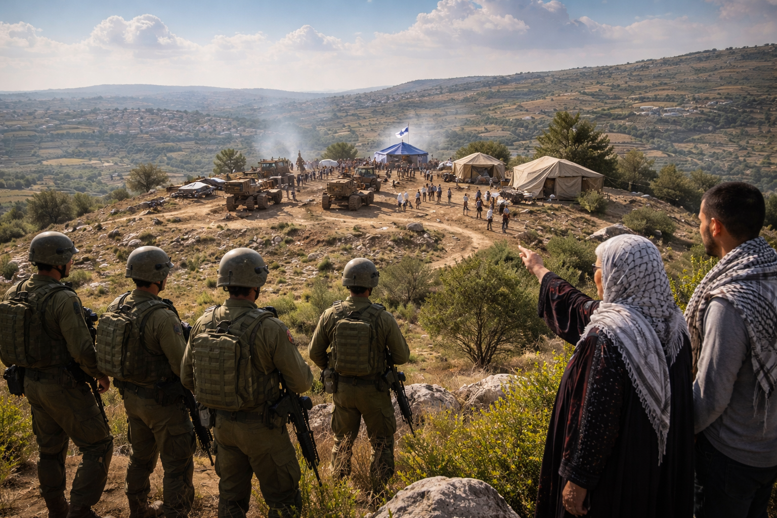 Beyond the Checkpoints: Unpacking a Day of Coordinated Escalation in the West Bank 