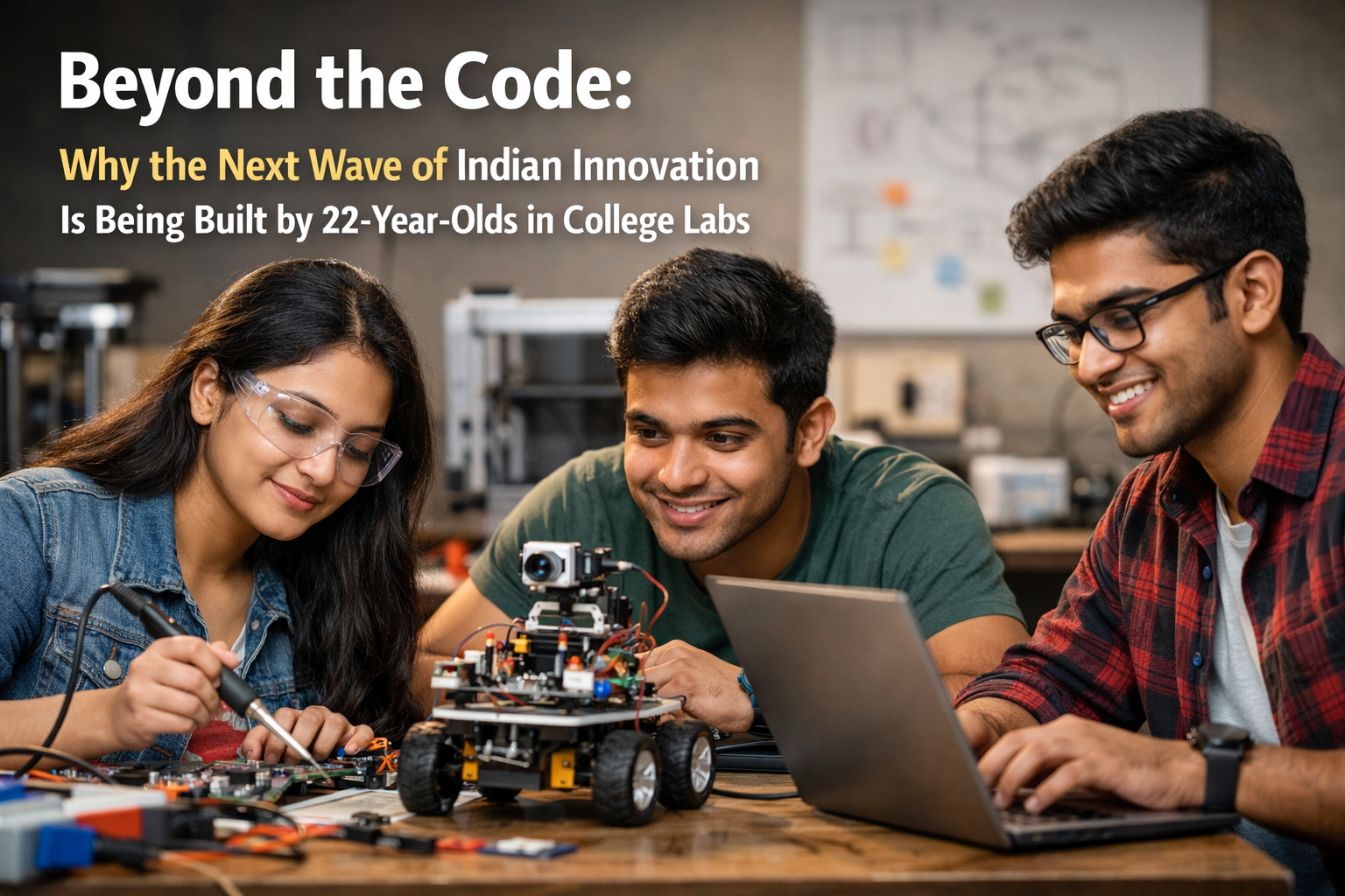 Beyond the Code: Why the Next Wave of Indian Innovation Is Being Built by 22-Year-Olds in College Labs 