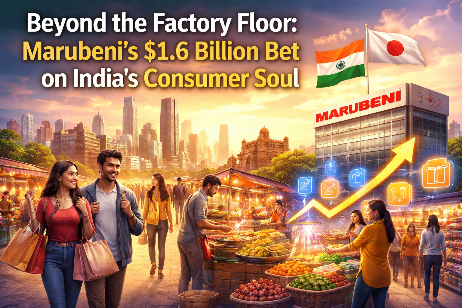 Beyond the Factory Floor: Marubeni's $1.6 Billion Bet on India's Consumer Soul 