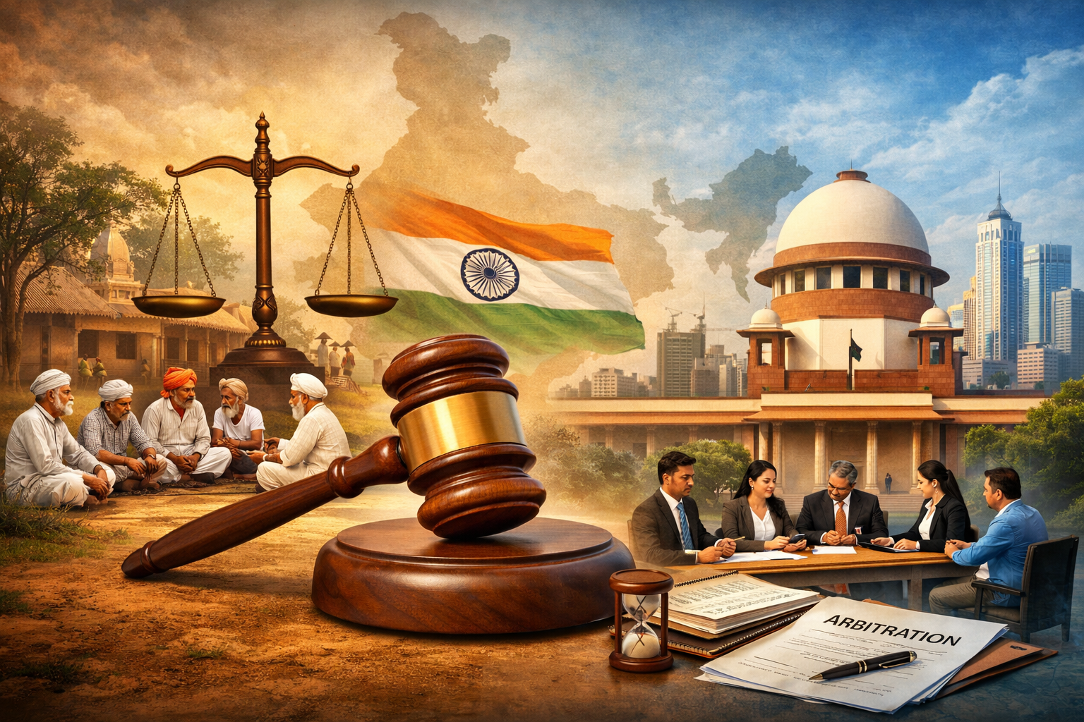 Beyond the Gavel: Reimagining India's Dispute Resolution Framework for a 21st Century Democracy 