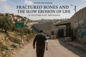 Beyond the Headline: Fractured Bones and the Slow Erosion of Life in Occupied East Jerusalem 1 Beyond the Headline: Fractured Bones and the Slow Erosion of Life in Occupied East Jerusalem