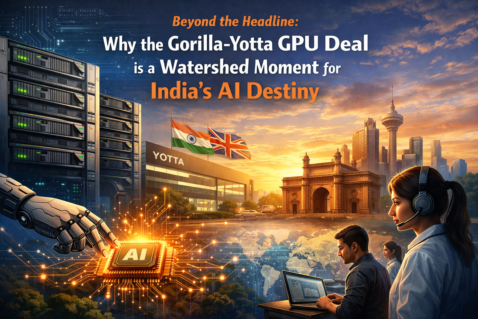Beyond the Headline: Why the Gorilla-Yotta GPU Deal is a Watershed Moment for India’s AI Destiny 