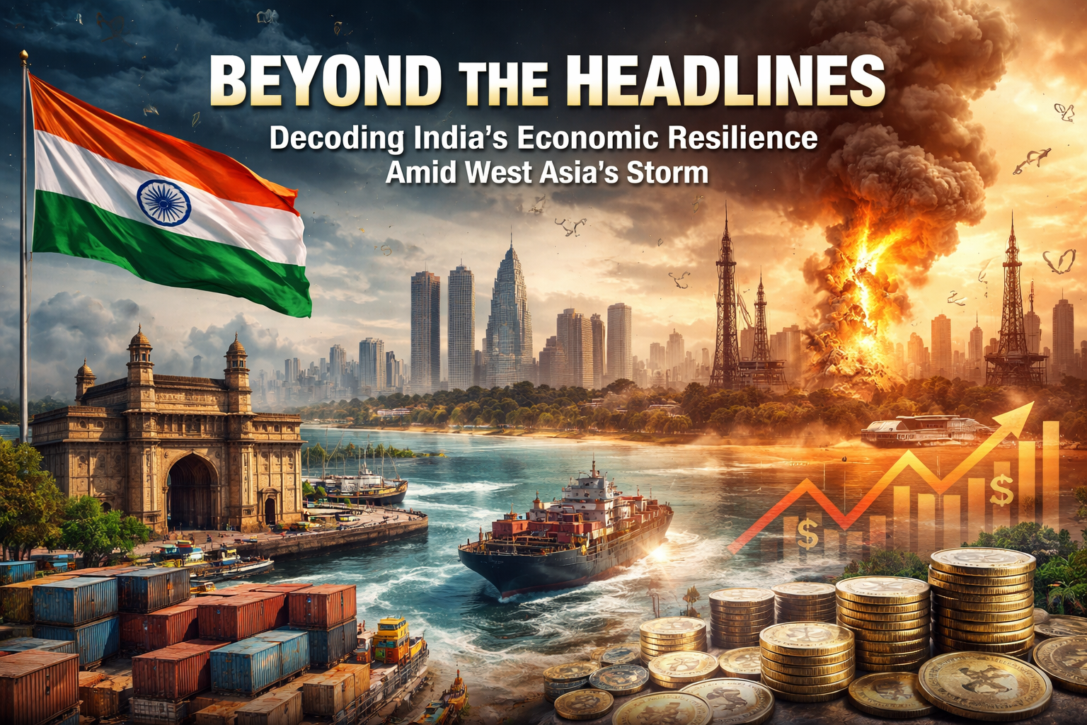 Beyond the Headlines: Decoding India’s Economic Resilience Amid West Asia’s Storm 