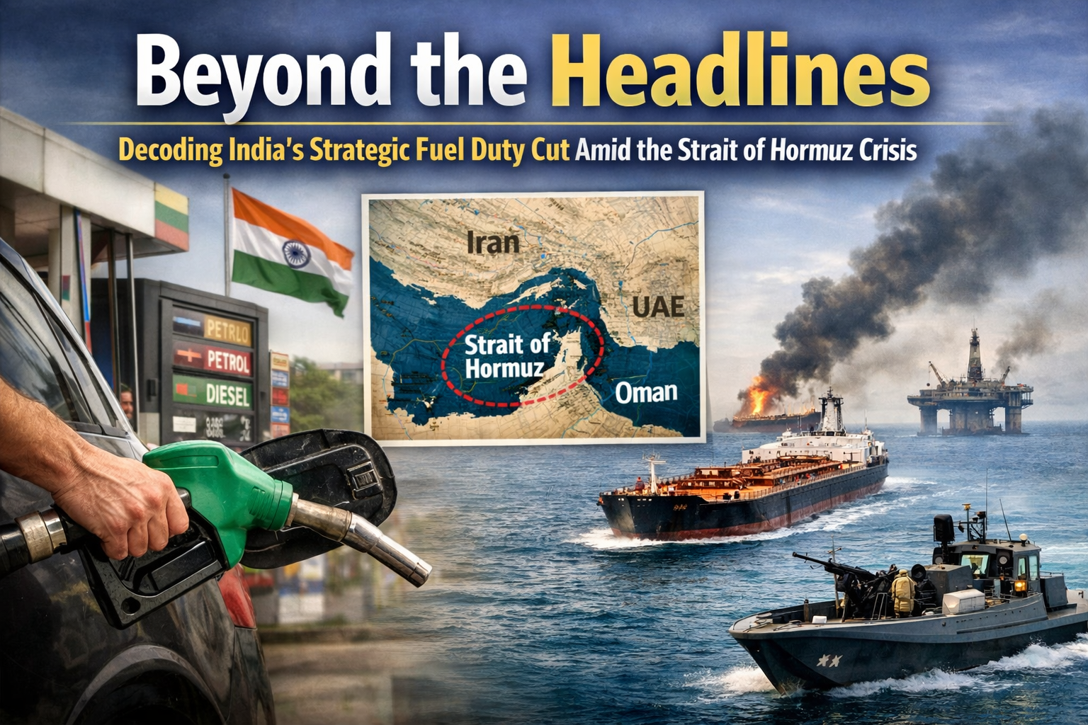 Beyond the Headlines: Decoding India’s Strategic Fuel Duty Cut Amid the Strait of Hormuz Crisis 12 Beyond the Headlines: Decoding India’s Strategic Fuel Duty Cut Amid the Strait of Hormuz Crisis