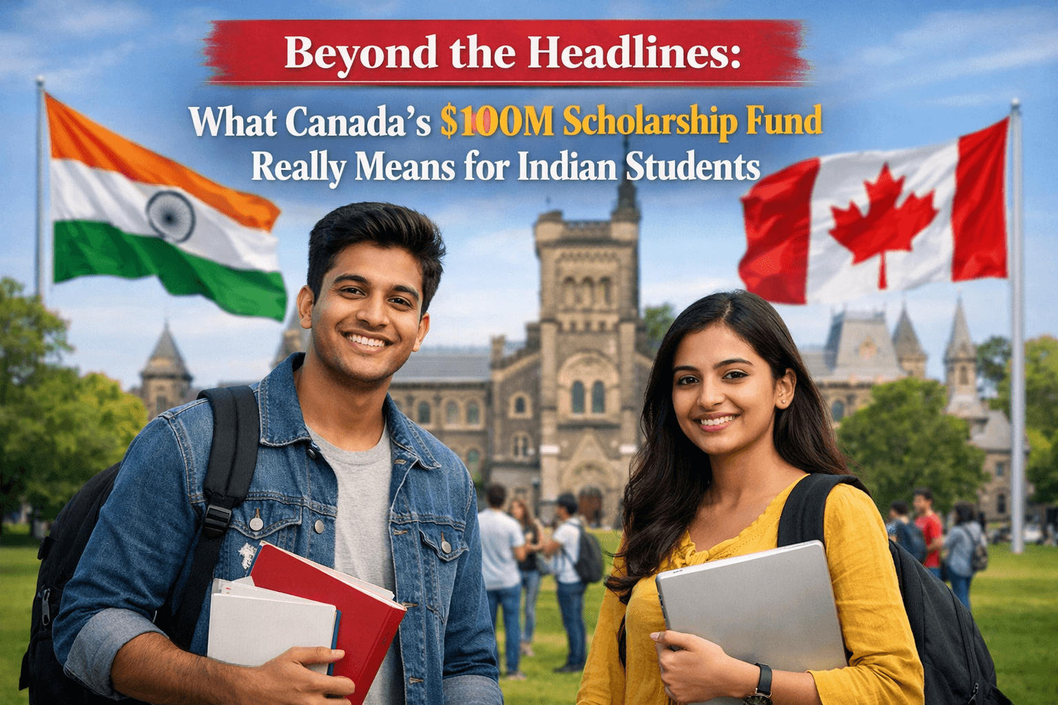 Beyond the Headlines: What Canada's $100M Scholarship Fund Really Means for Indian Students 