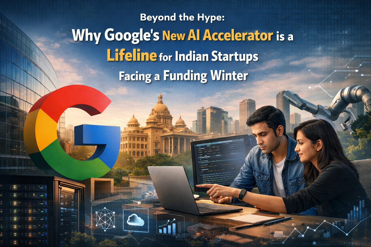 Beyond the Hype: Why Google’s New AI Accelerator is a Lifeline for Indian Startups Facing a Funding Winter 
