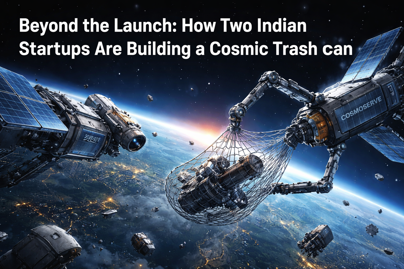 Beyond the Launch: How Two Indian Startups Are Building a Cosmic Trash Can 