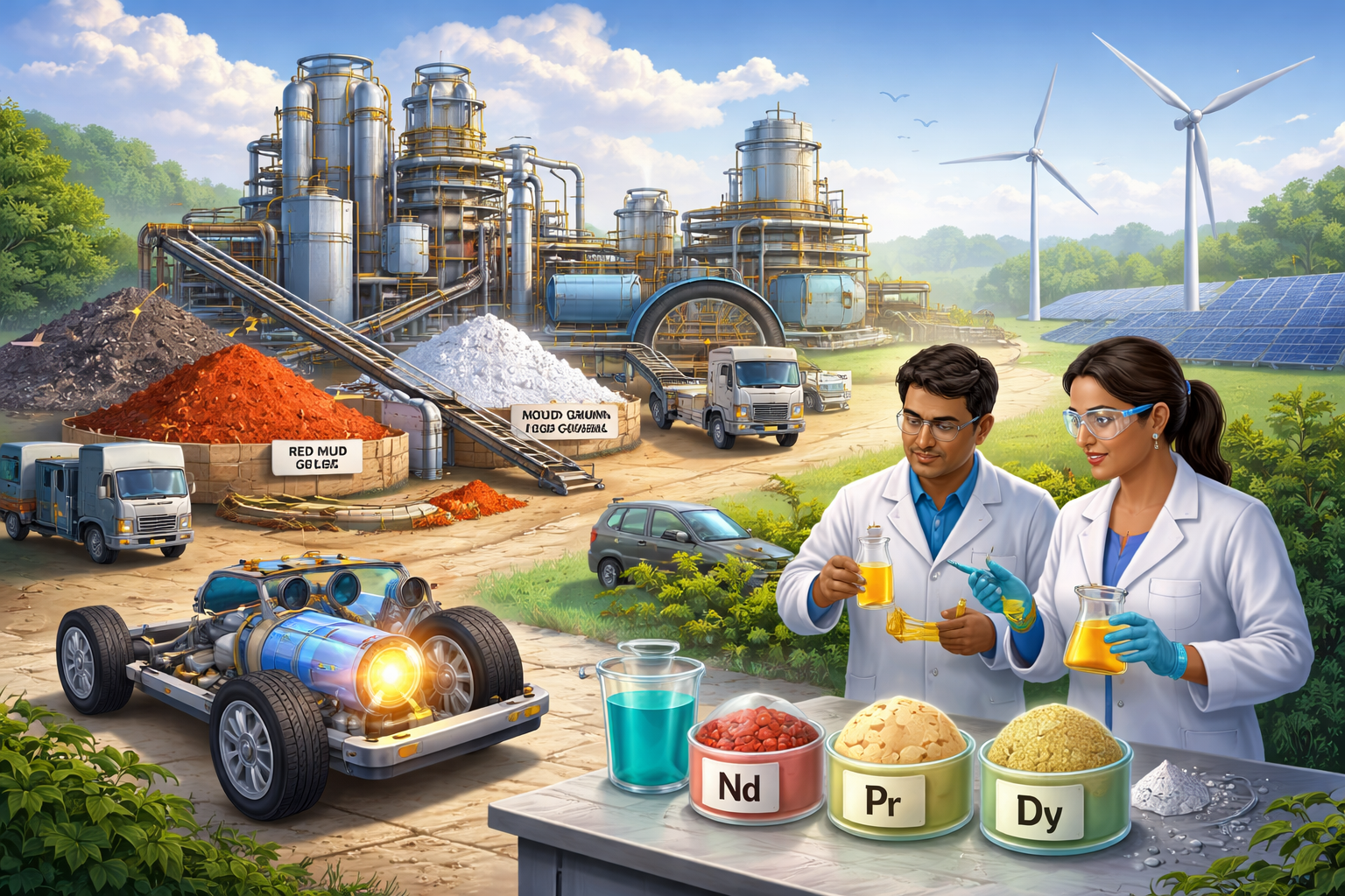 Beyond the Mine: How an Indian JV is Turning Industrial Trash into Tech Treasure 