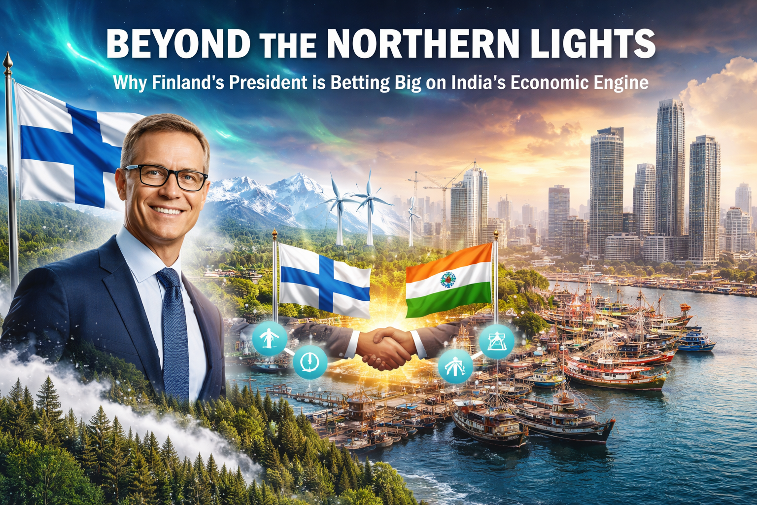 Beyond the Northern Lights: Why Finland’s President is Betting Big on India’s Economic Engine 