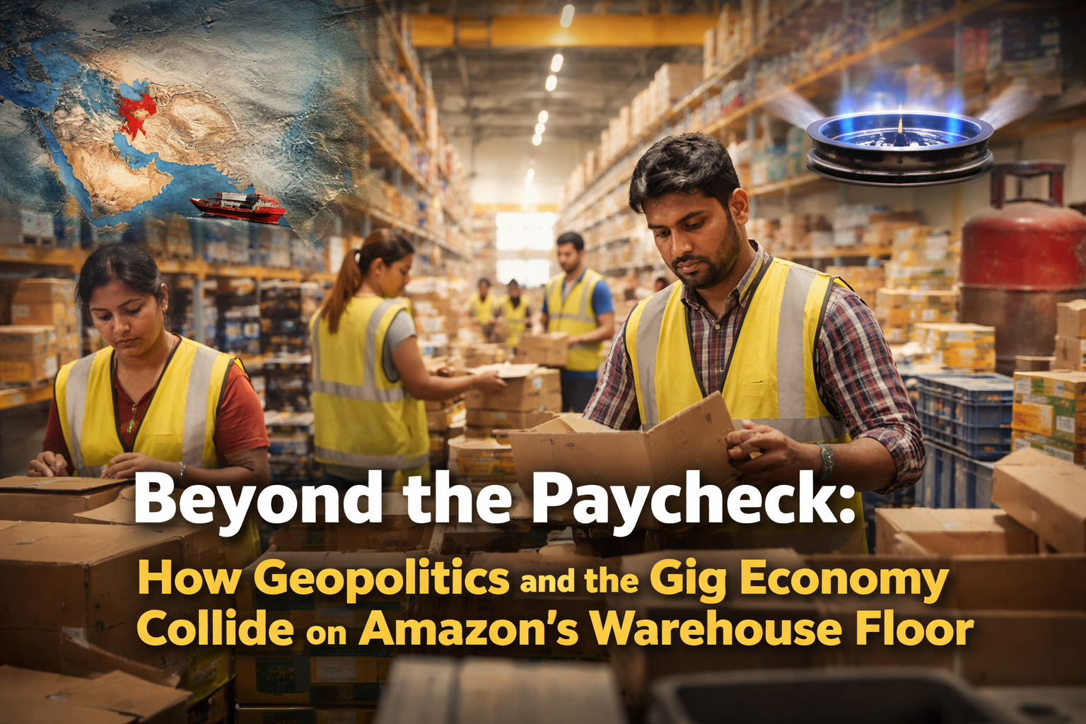 Beyond the Paycheck: How Geopolitics and the Gig Economy Collide on Amazon’s Warehouse Floor 