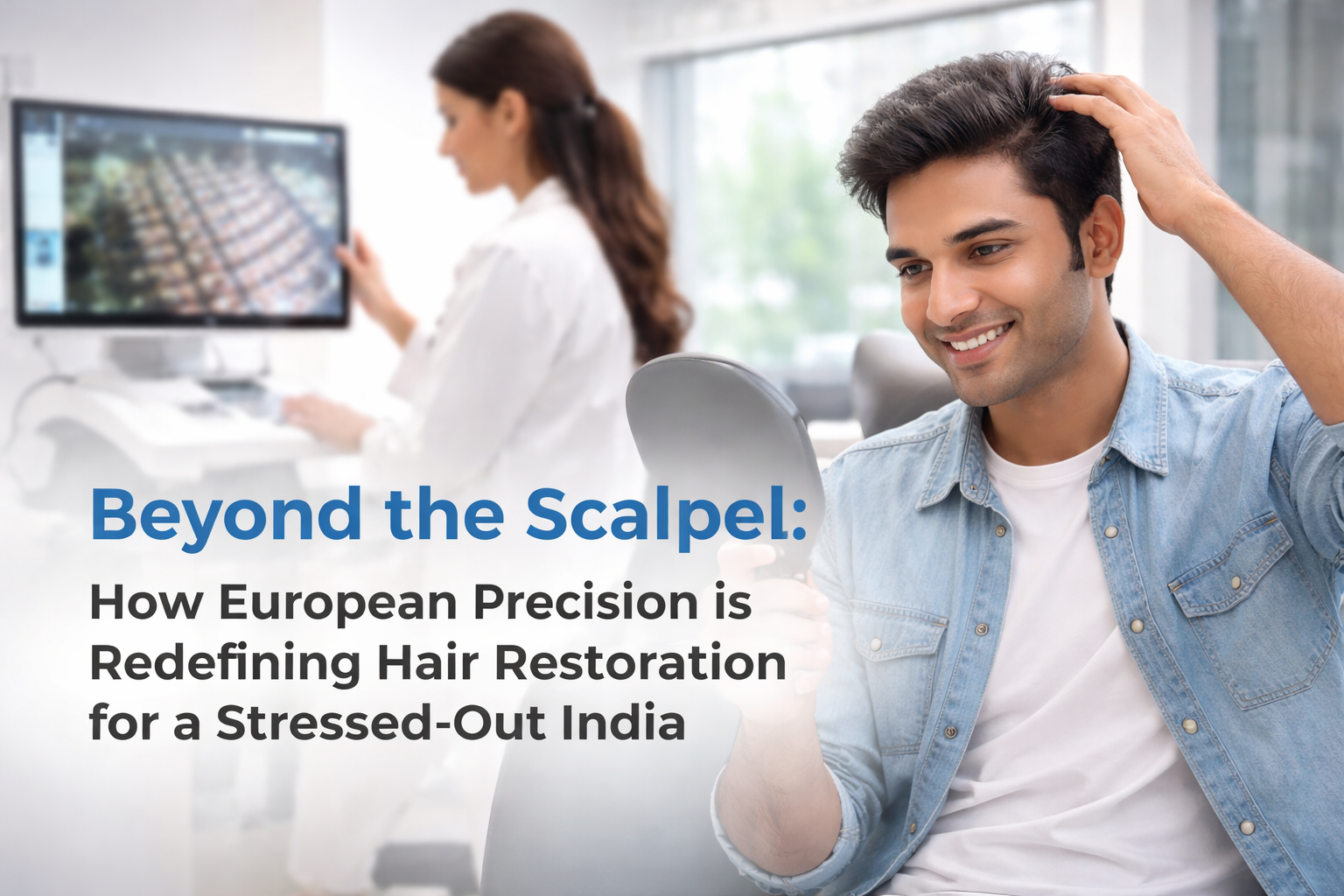 Beyond the Scalpel: How European Precision is Redefining Hair Restoration for a Stressed-Out India