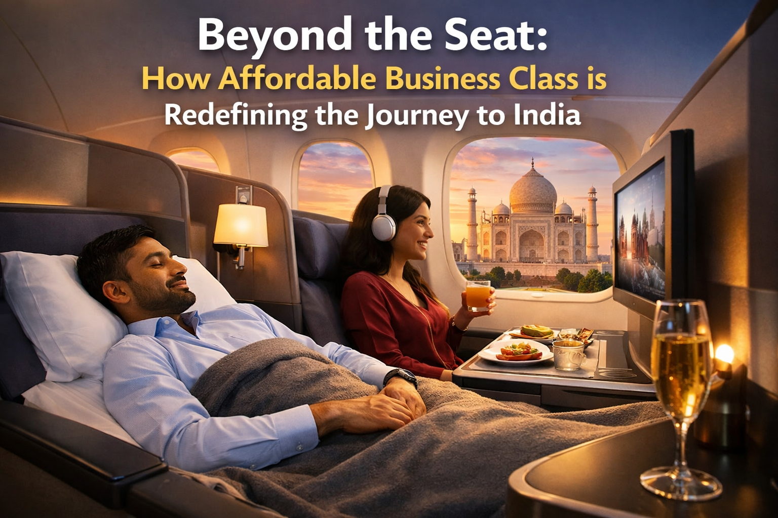 Beyond the Seat: How Affordable Business Class is Redefining the Journey to India 