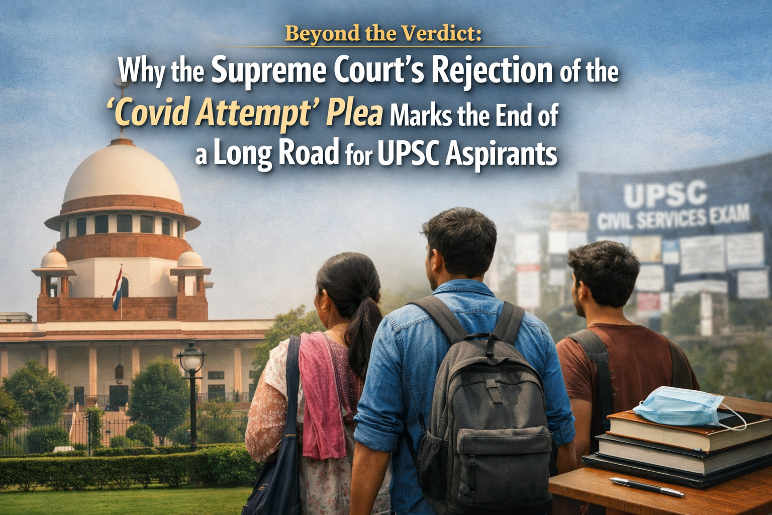 Beyond the Verdict: Why the Supreme Court’s Rejection of the ‘Covid Attempt’ Plea Marks the End of a Long Road for UPSC Aspirants 