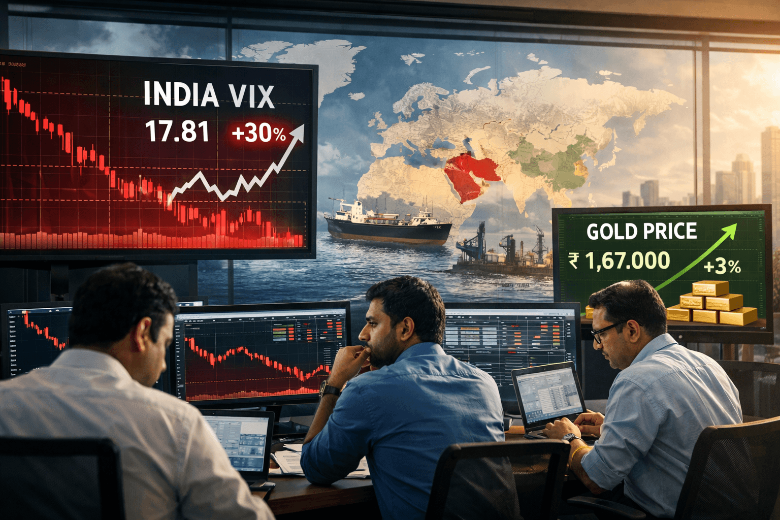 Blood Red on the Screens: Decoding the India VIX Spike and What the Iran Crisis Means for Your Portfolio 