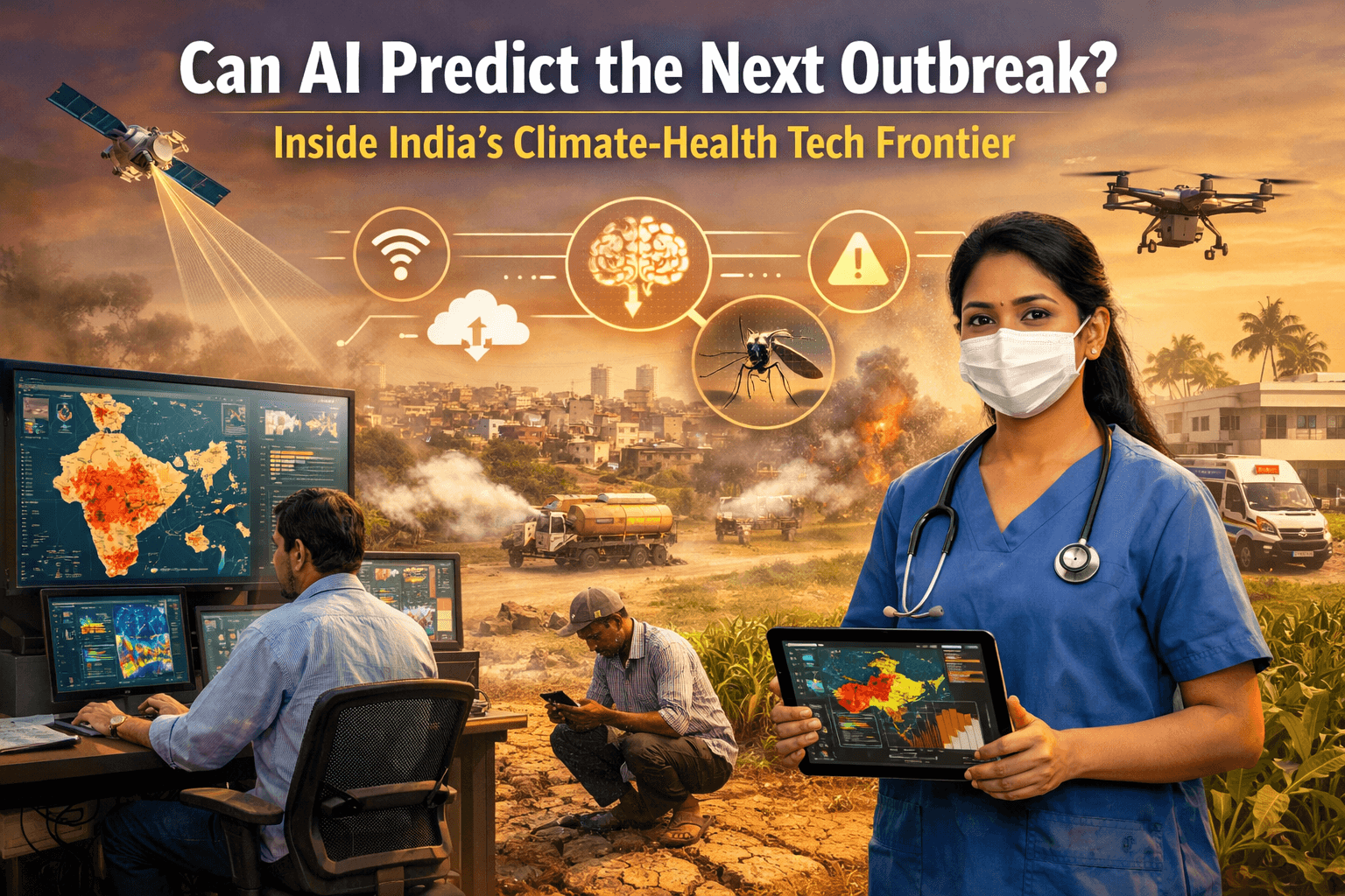 Can AI Predict the Next Outbreak? Inside India's Climate-Health Tech Frontier