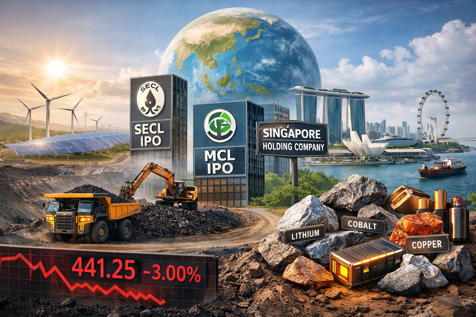 Coal India’s Strategic Pivot: Decoding the 3% Dip, Subsidiary IPOs, and the Hunt for Critical Minerals 