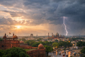 Delhi’s Weather Whiplash: A Weekend of Relief, Rumbles, and Renewal 1 Delhi’s Weather Whiplash: A Weekend of Relief, Rumbles, and Renewal