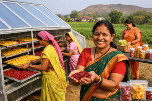 From Blemishes to Business: How Solar Dehydrators Are Reshaping the Lives of Maharashtra's Women Farmers 
