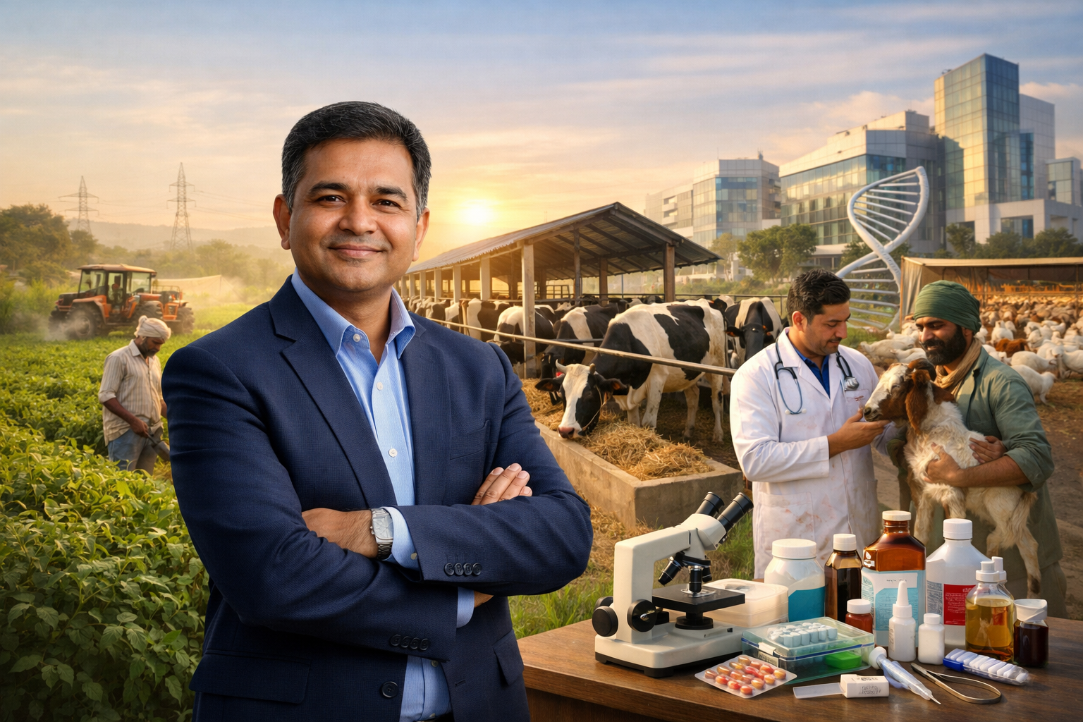 From Fields to Pharma: How Joy Tilaak Deb's Agribusiness Prowess Will Reshape India's Animal Health Landscape 