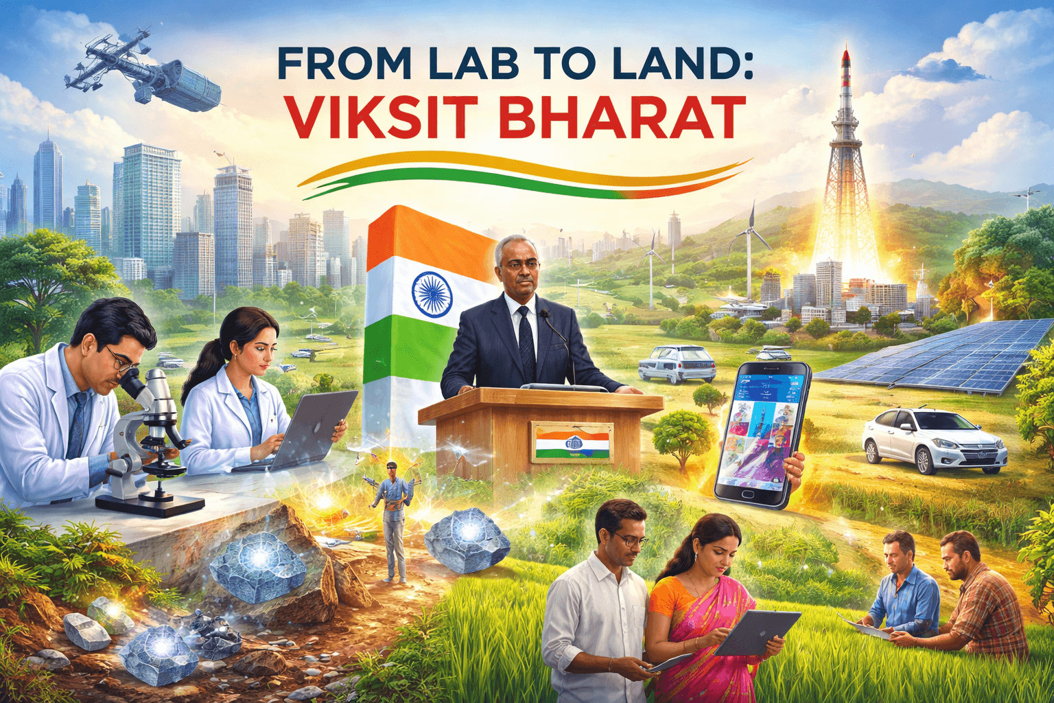 From Lab to Land: Forging India's Science-First Blueprint for Viksit Bharat 