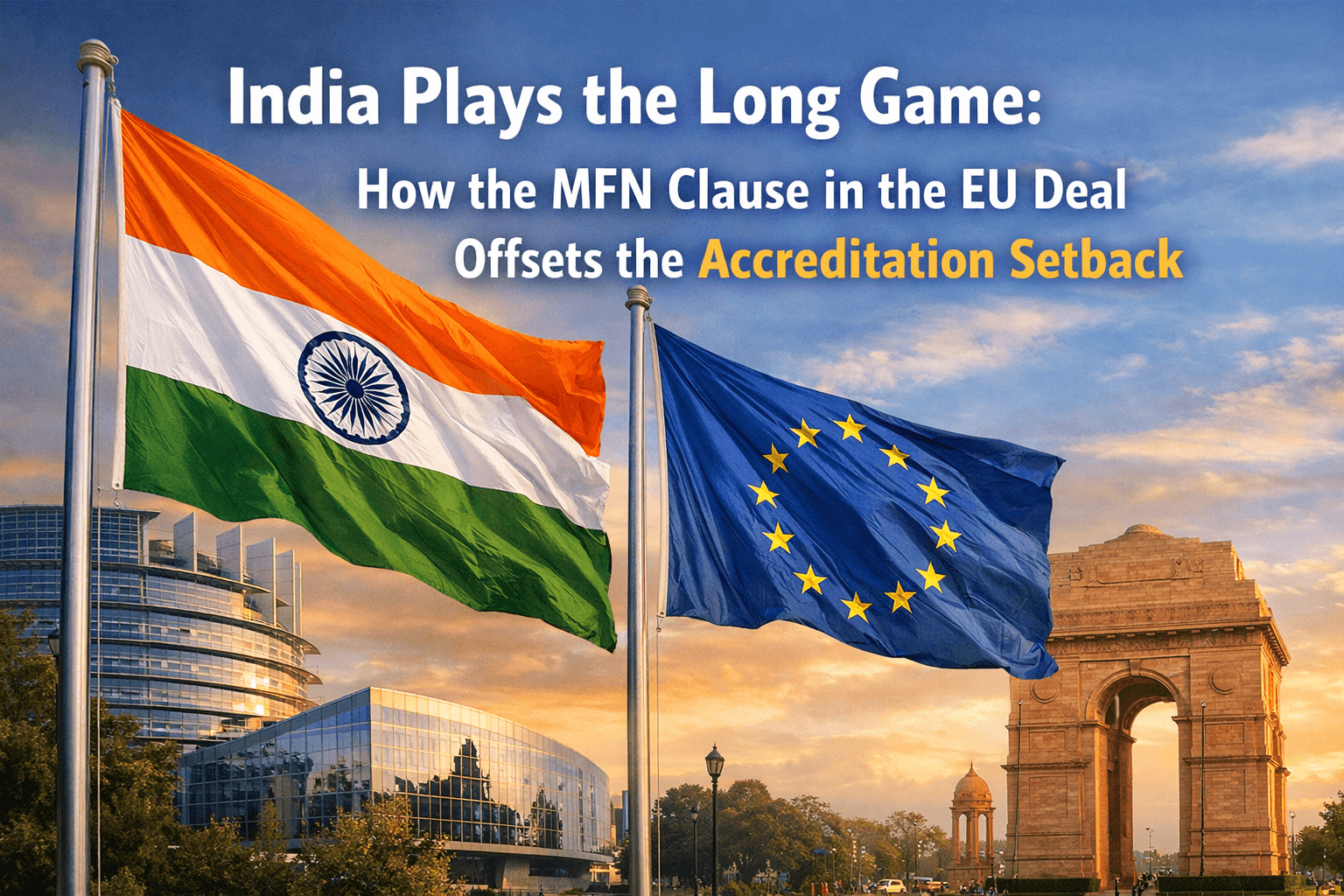 India Plays the Long Game: How the MFN Clause in the EU Deal Offsets the Accreditation Setback
