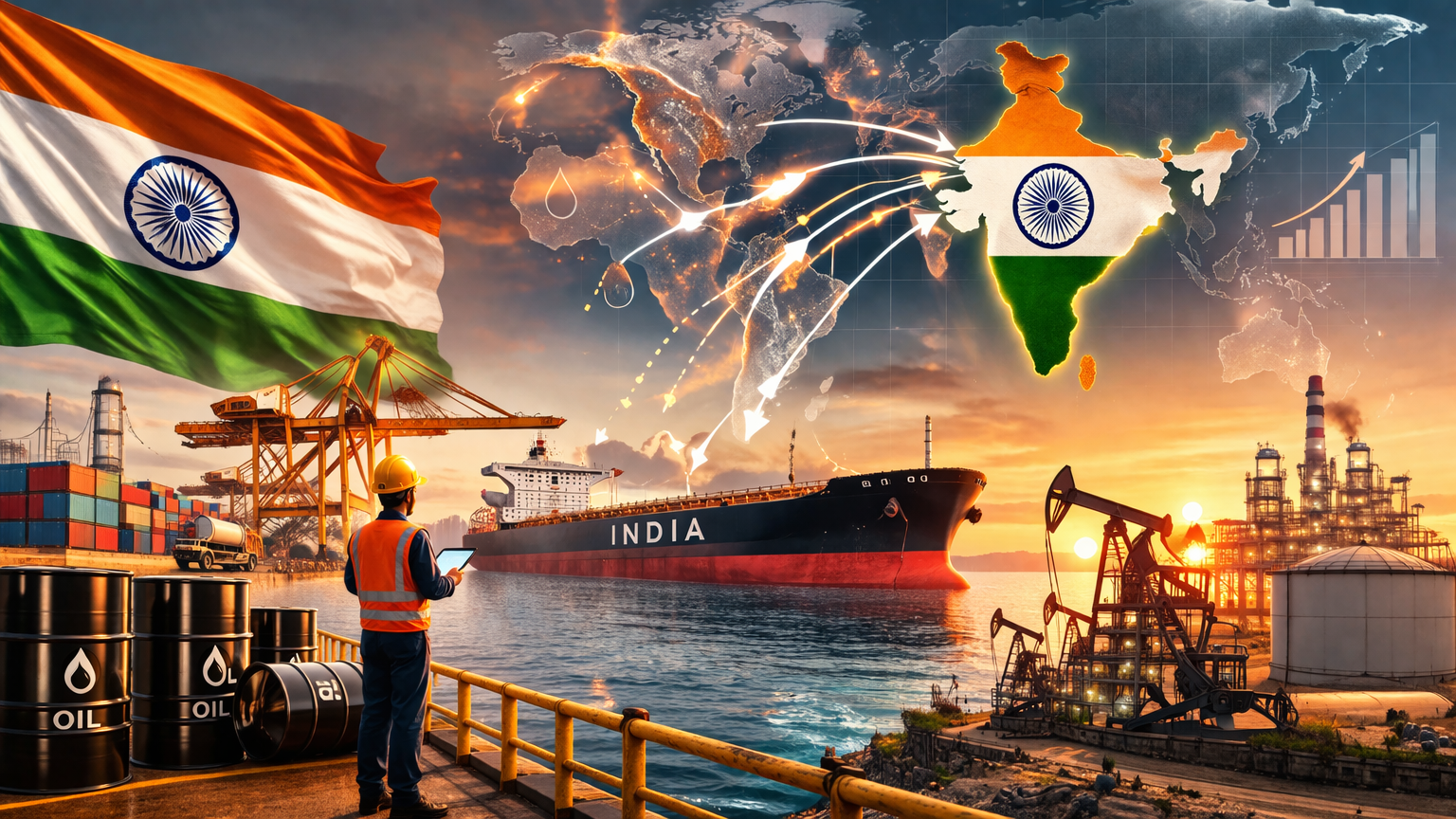 India's Crude Awakening: How Geopolitical Turmoil is Reshaping the Nation's Oil Trade Dynamics 